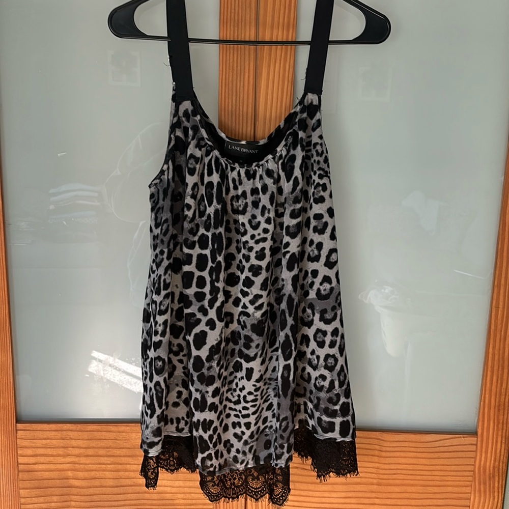 Leopard tank top